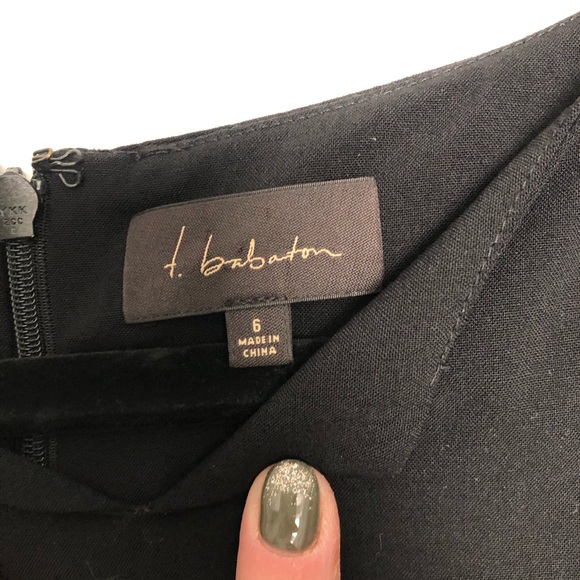 Aritzia Babaton Black wool dress. Size 6. EUC. - Picture 3 of 3